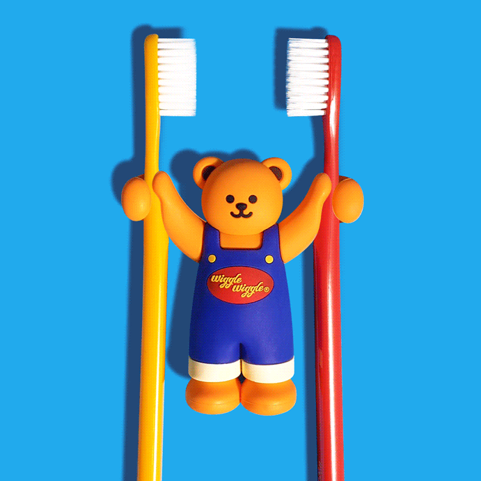 Toothbrush holder - Wiggle Bear