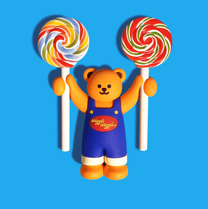 Toothbrush holder - Wiggle Bear