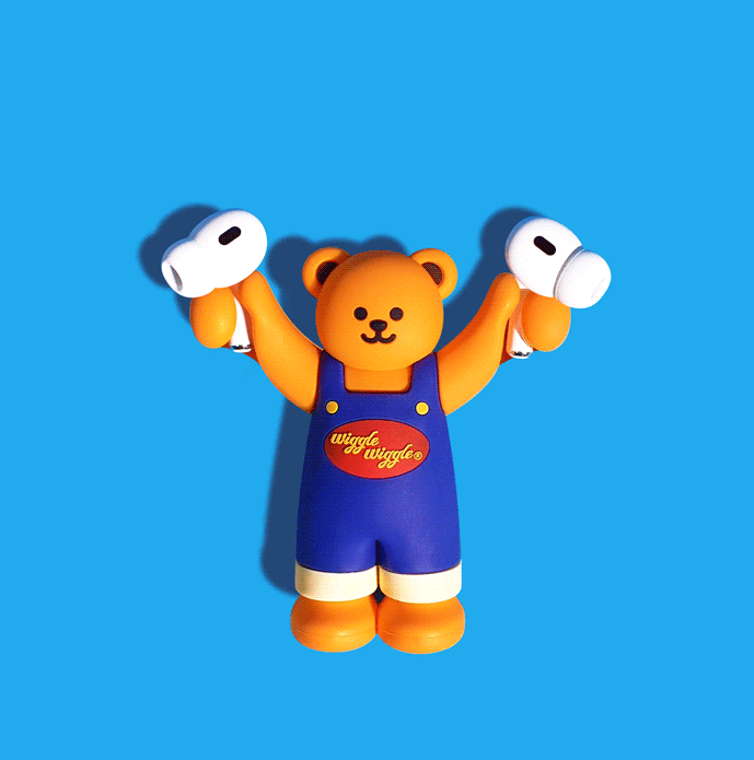Toothbrush holder - Wiggle Bear